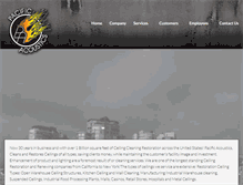 Tablet Screenshot of pa-ceilings.com